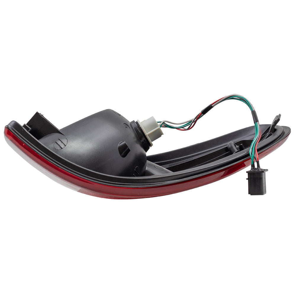 Brock Replacement Driver Tail Light Compatible with 2004-2007 Caravan Town & Country 68241335AA