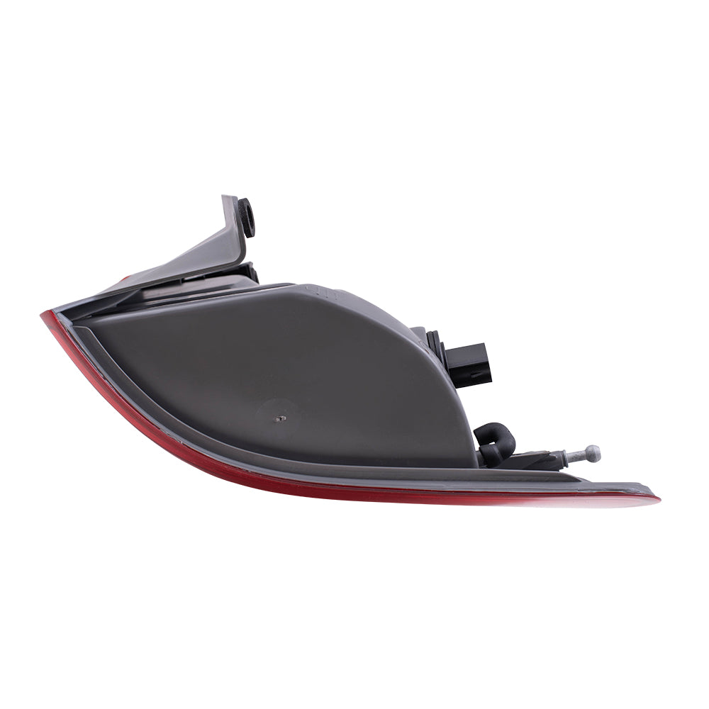 Brock Replacement Passenger Quarter Panel Mounted Tail Light Compatible with 2011-2013 Grand Cherokee 55079420AG