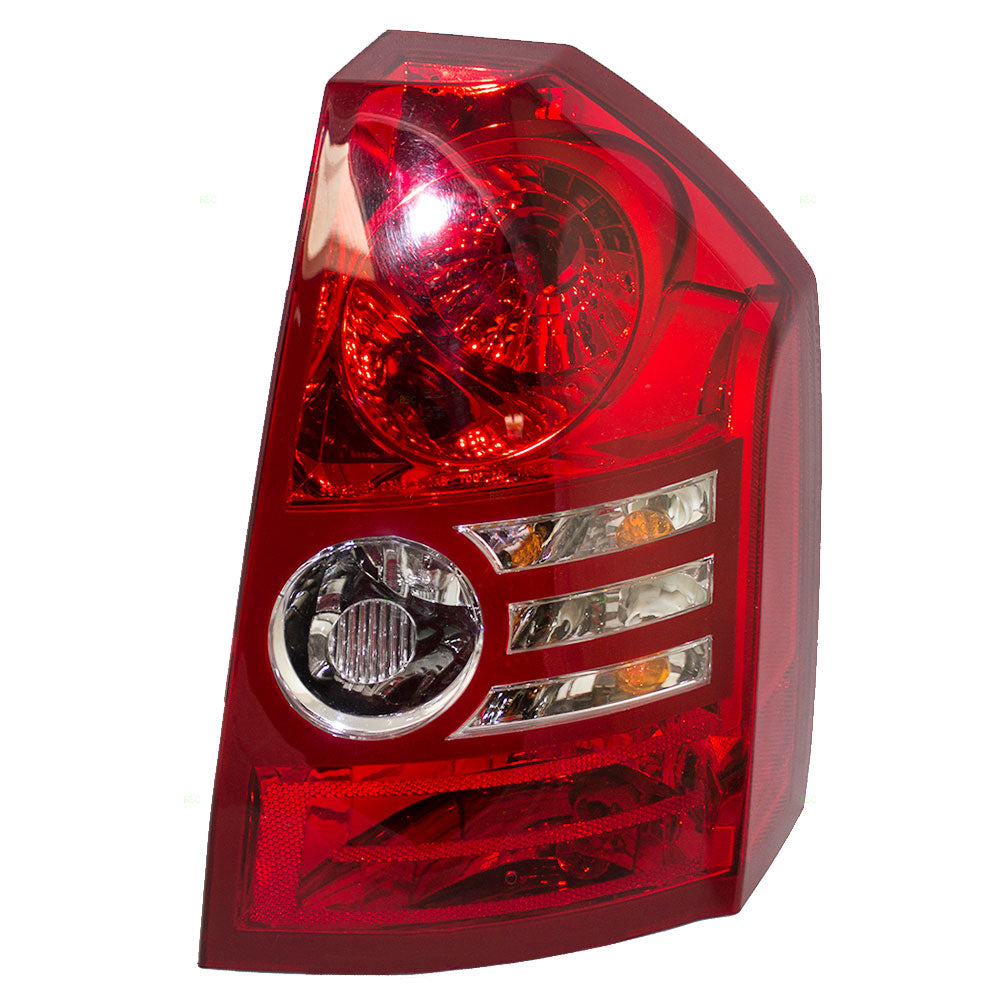 Brock Replacement Passenger Tail Light Compatible with 2008-2010 300 2.7L 3.5L 4806370AB