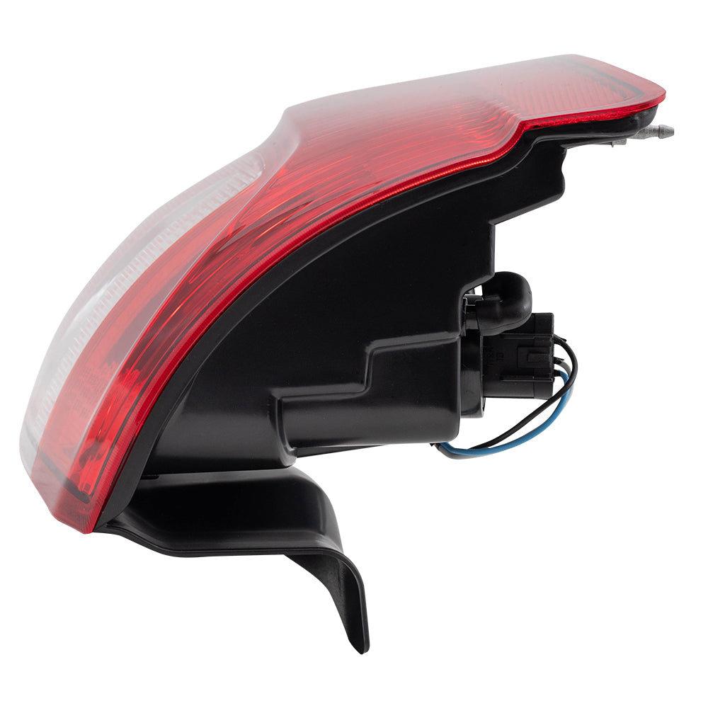 Brock Replacement Driver LED Tail Light Compatible with 2011-2016 Town & Country Van 5182531AE
