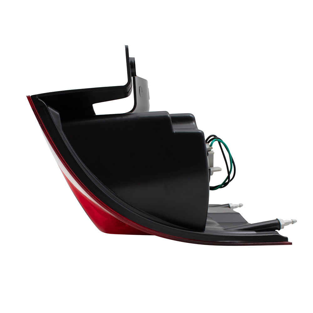 Brock Replacement Driver Tail Light Compatible with 2011-2018 Grand Caravan Van 5182535AD