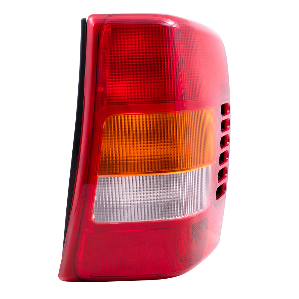 Brock Aftermarket Replacement Passenger Right Tail Light Assembly with Circuit Board-Bulbs-Sockets Compatible with 1999-2002 Jeep Grand Cherokee Built to 11/01