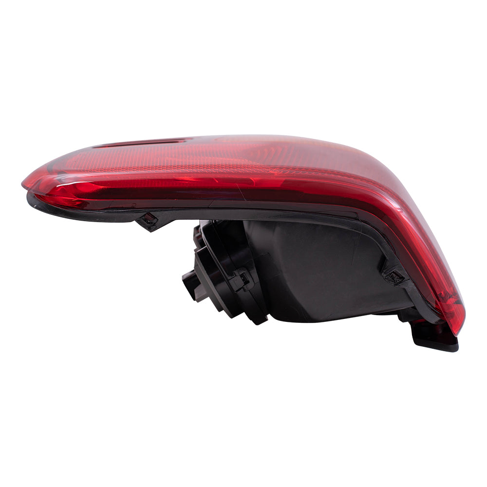 Brock Replacement Passenger Tail Light with Circuit Board Compatible with 2002-2004 Grand Cherokee 55155138AI