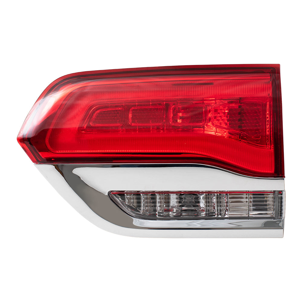 Brock Replacement Passenger Tail Light Granite Liftgate Lid Mounted Compatible with 2014-2019 Grand Cherokee 68110046AD