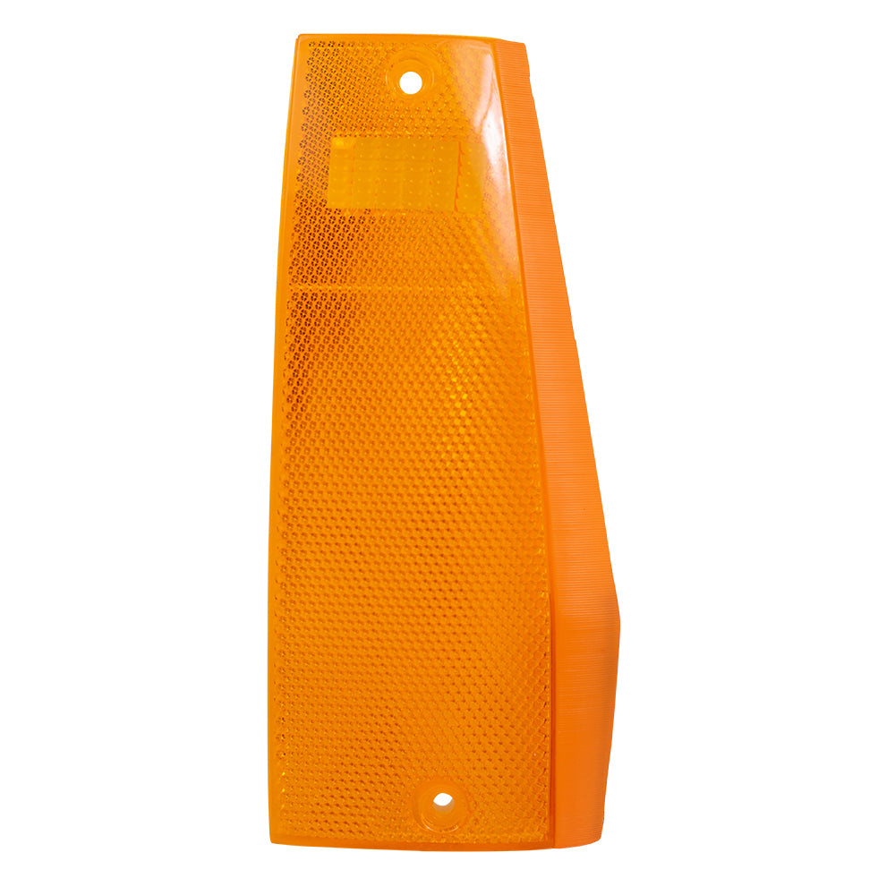 Brock Replacement Passenger Side, Side Marker Light Unit with Single Headlights Compatible with 1984-1996 Cherokee 84-90 Wagoneer 86-92 Comanche 56000110