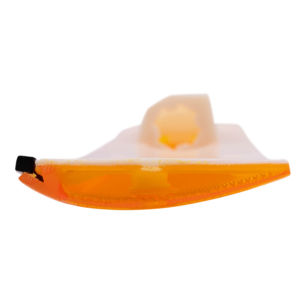 Brock Replacement Passenger Side, Side Marker Light Unit with Single Headlights Compatible with 1984-1996 Cherokee 84-90 Wagoneer 86-92 Comanche 56000110
