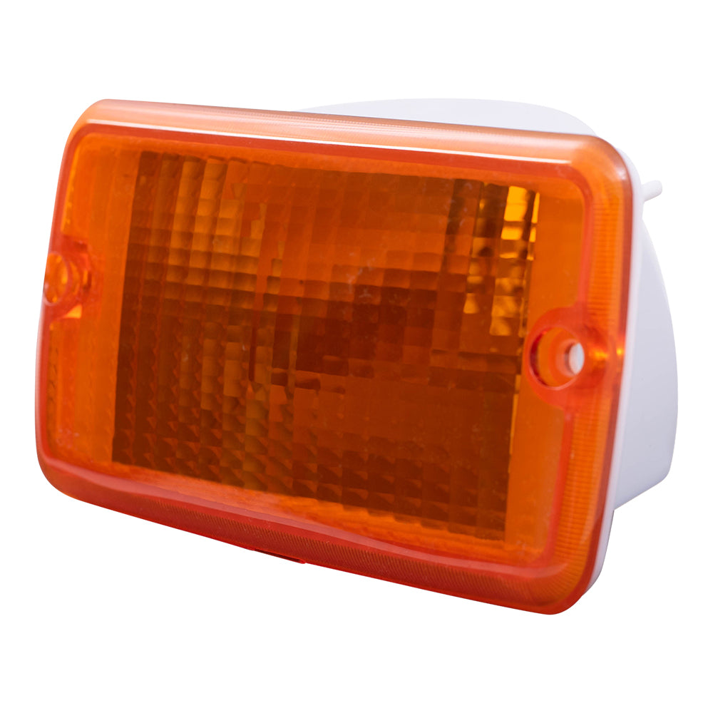 Brock Replacement Passenger Park Signal Front Marker Light Compatible with 2001-2006 Wrangler 55156488AB