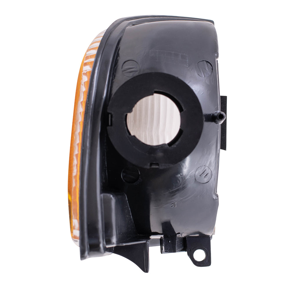 Brock Replacement Driver Park Signal Corner Marker Light Compatible with 1994-2002 Pickup Truck 55054773AD 55054773AB