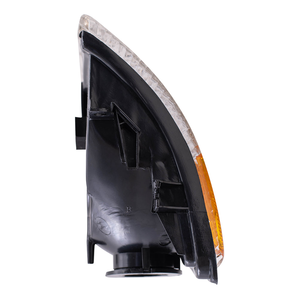 Brock Replacement Driver Park Signal Corner Marker Light Compatible with 1994-2002 Pickup Truck 55054773AD 55054773AB