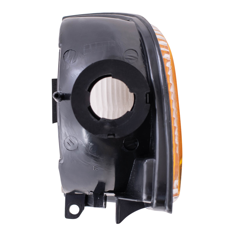 Brock Replacement Passenger Park Signal Corner Marker Light Compatible with 1994-2002 Pickup Truck 55054772AB