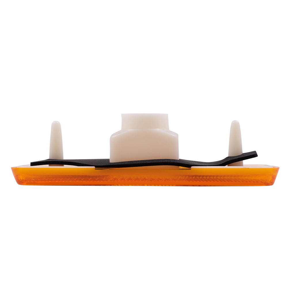 Brock Replacement Amber Front Signal Side Marker Light Compatible with 1981-1983 Pickup Truck 3587436