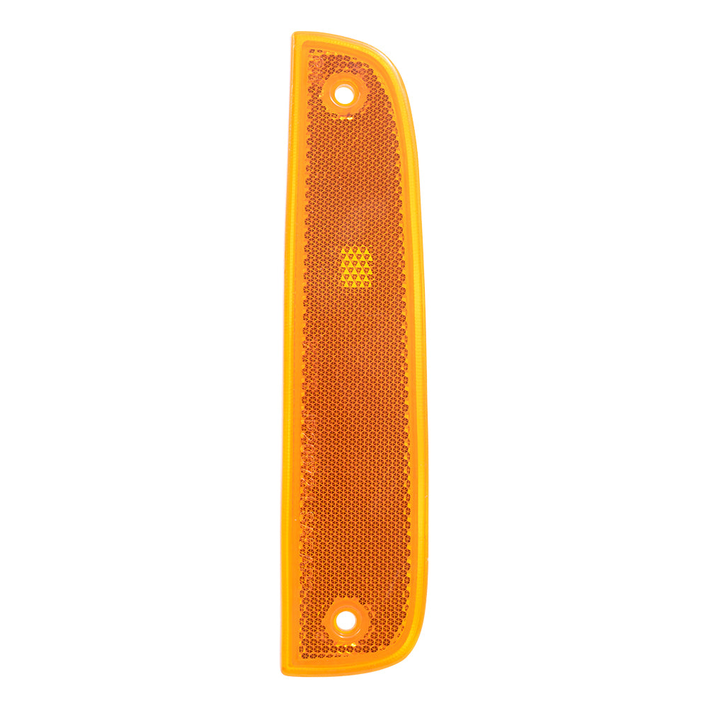 Brock Replacement Set Driver and Passenger Signal Side Marker Lights Compatible with 1997-2001 Cherokee 55055147 55055146