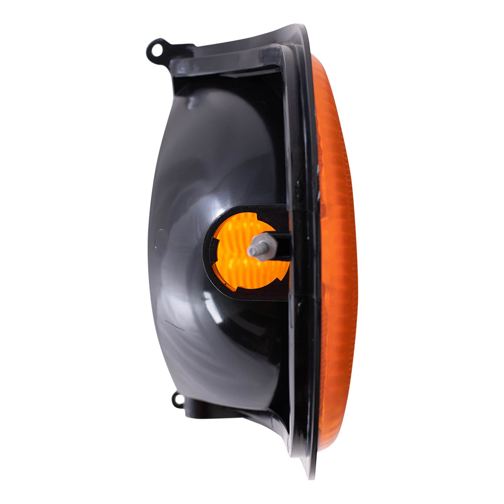 Brock Replacement Passenger Park Signal Corner Marker Light Compatible with 1998-2003 B Series Van 55076526AC