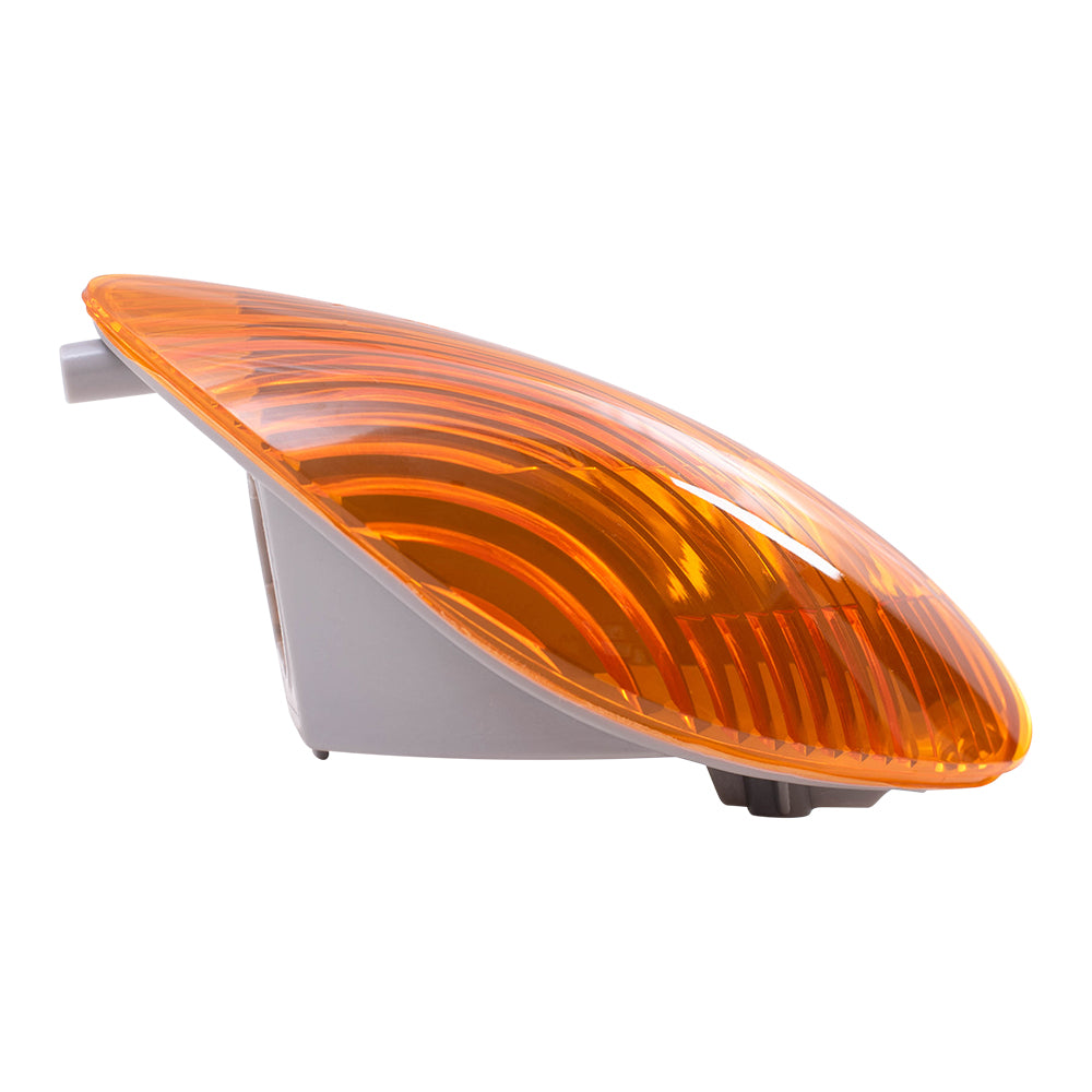 Brock Replacement Passenger Side Marker Light Unit Compatible with 02-20 Various Models