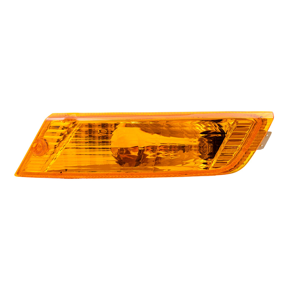 Brock Replacement Driver Park Signal Front Marker Light Compatible with 2005-2007 Liberty 55156767AE