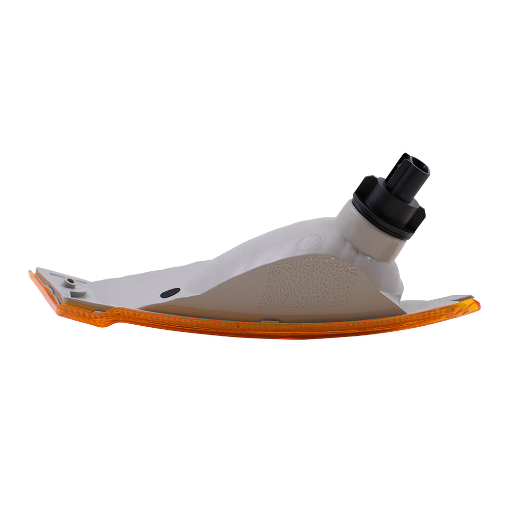 Brock Replacement Driver Park Signal Front Marker Light Compatible with 2005-2007 Liberty 55156767AE