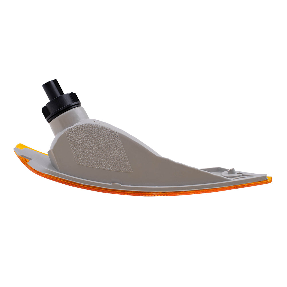 Brock Replacement Driver Park Signal Front Marker Light Compatible with 2005-2007 Liberty 55156767AE