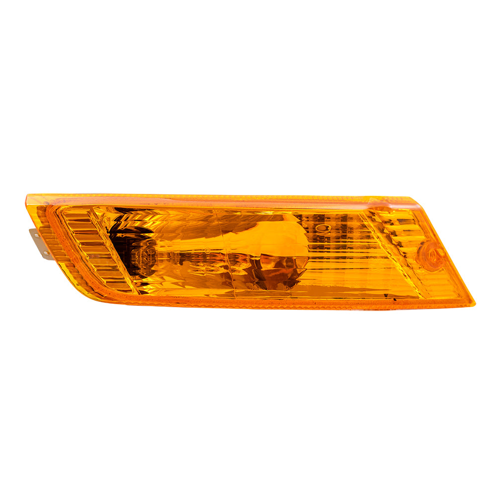 Brock Replacement Passenger Park Signal Front Marker Light Compatible with 2005-2007 Liberty 55156766AE