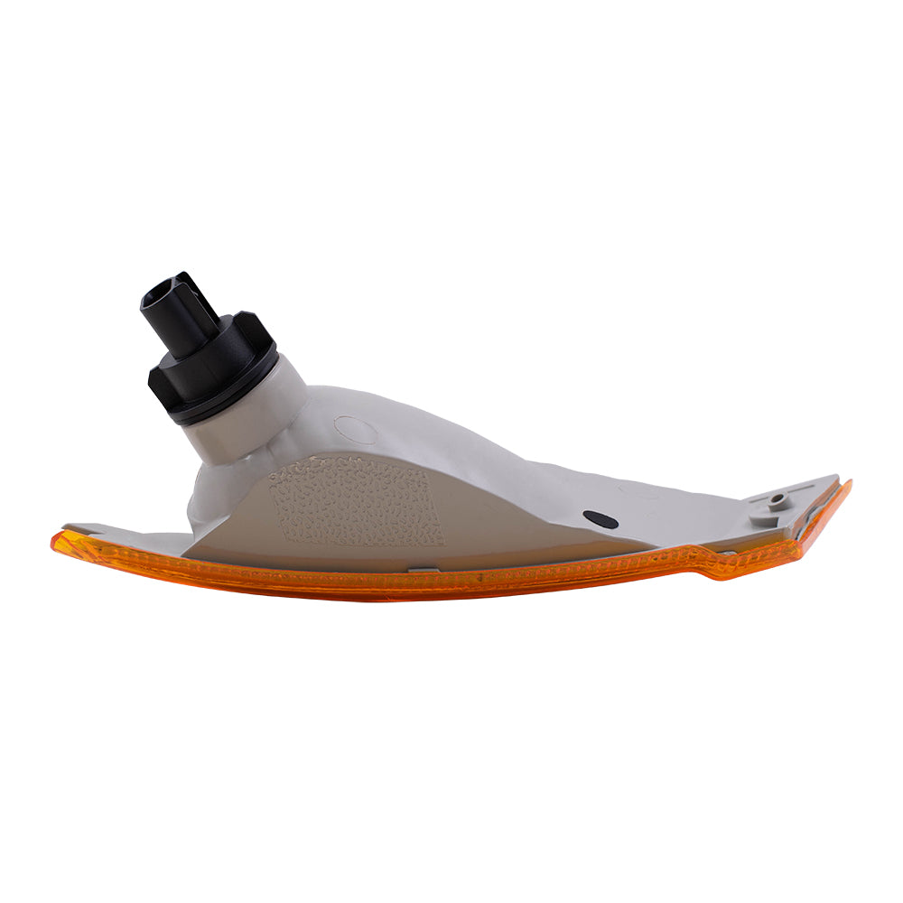 Brock Replacement Passenger Park Signal Front Marker Light Compatible with 2005-2007 Liberty 55156766AE