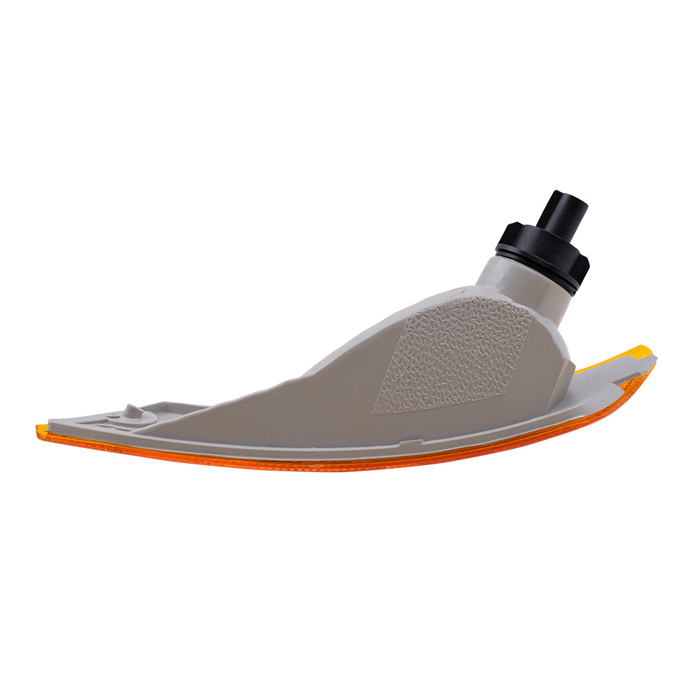 Brock Replacement Passenger Park Signal Front Marker Light Compatible with 2005-2007 Liberty 55156766AE