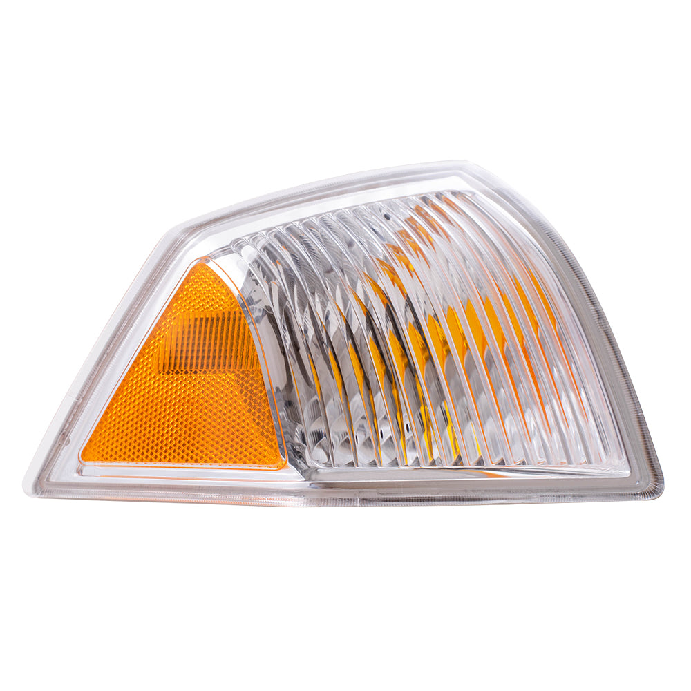Brock Replacement Set Driver and Passenger Park Signal Corner Marker Lights Compatible with 2007-2010 Compass 68000683AB 68000682AB