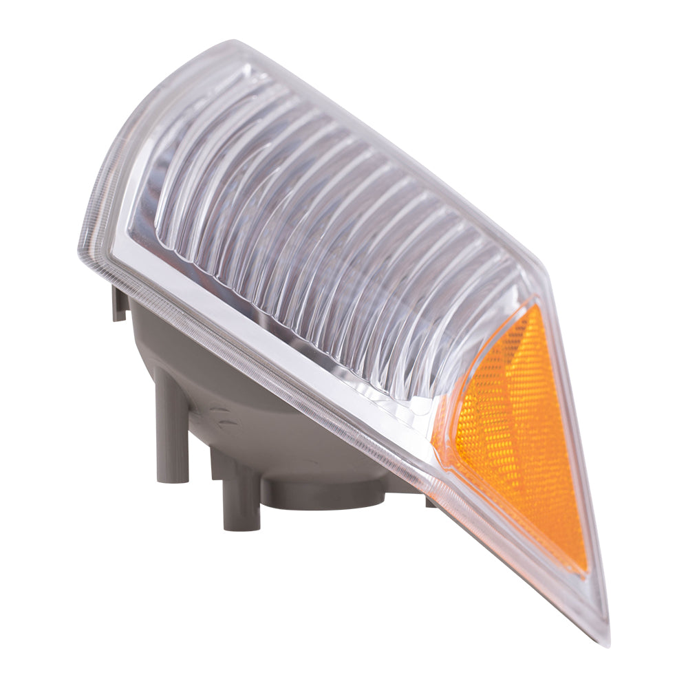 Brock Replacement Set Driver and Passenger Park Signal Corner Marker Lights Compatible with 2007-2010 Compass 68000683AB 68000682AB