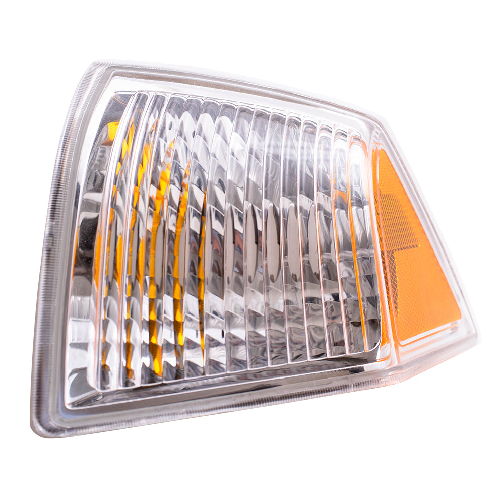 Brock Replacement Driver Park Signal Corner Marker Light Compatible with 2007-2010 Compass 68000683AB