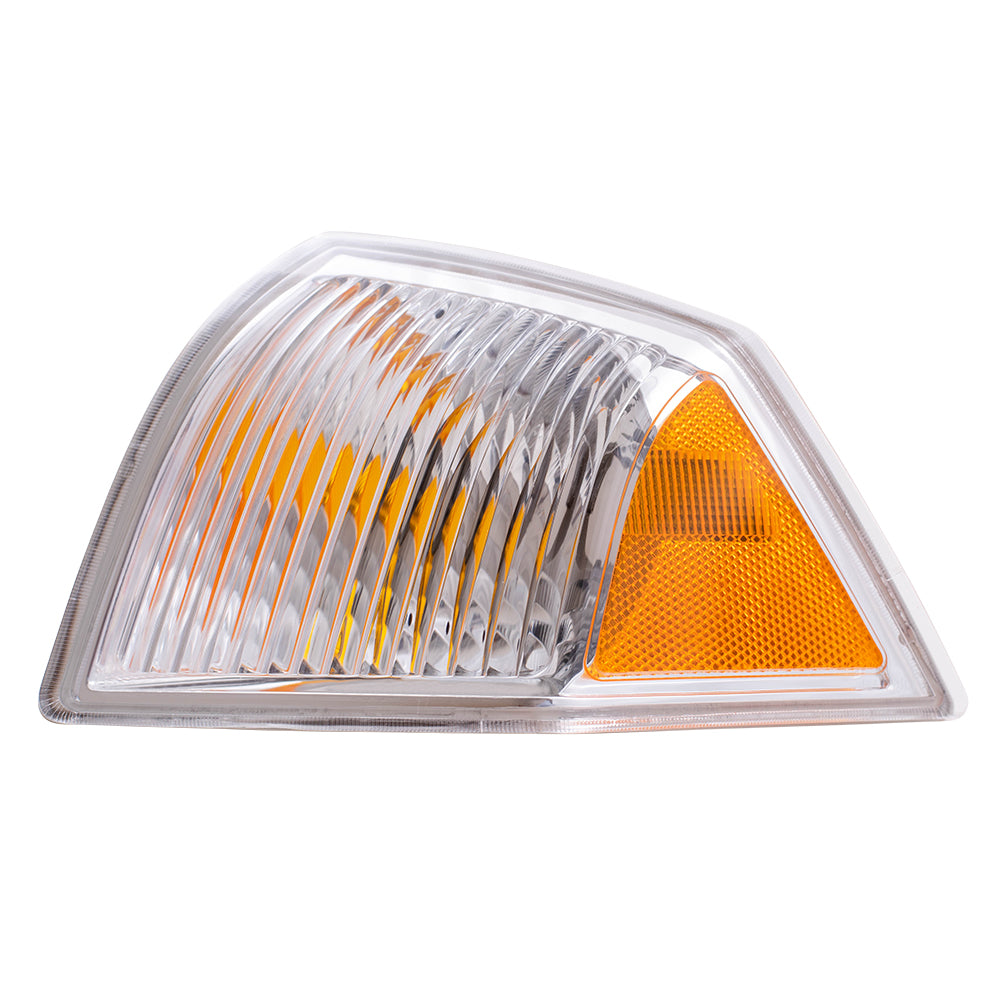 Brock Replacement Driver Park Signal Corner Marker Light Compatible with 2007-2010 Compass 68000683AB