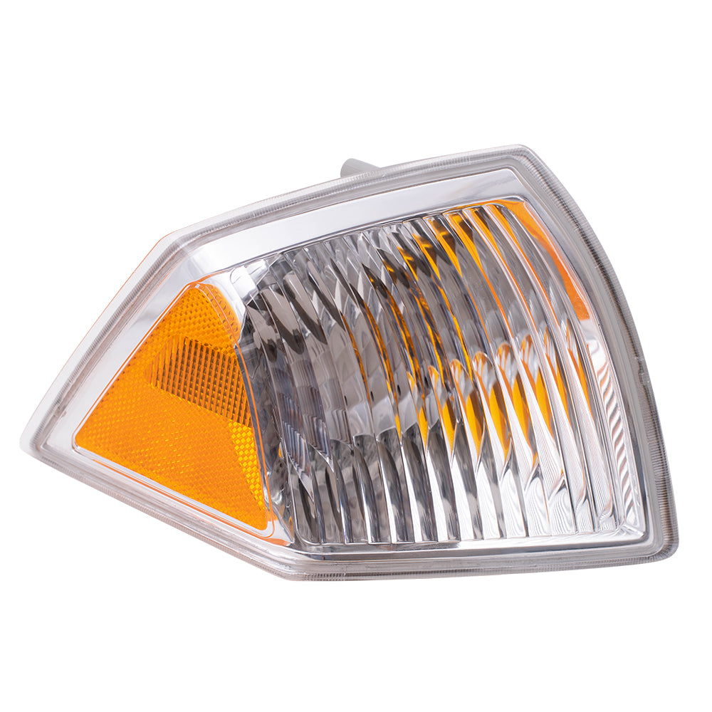 Brock Replacement Passenger Park Signal Corner Marker Light Compatible with 2007-2010 Compass 68000682AB