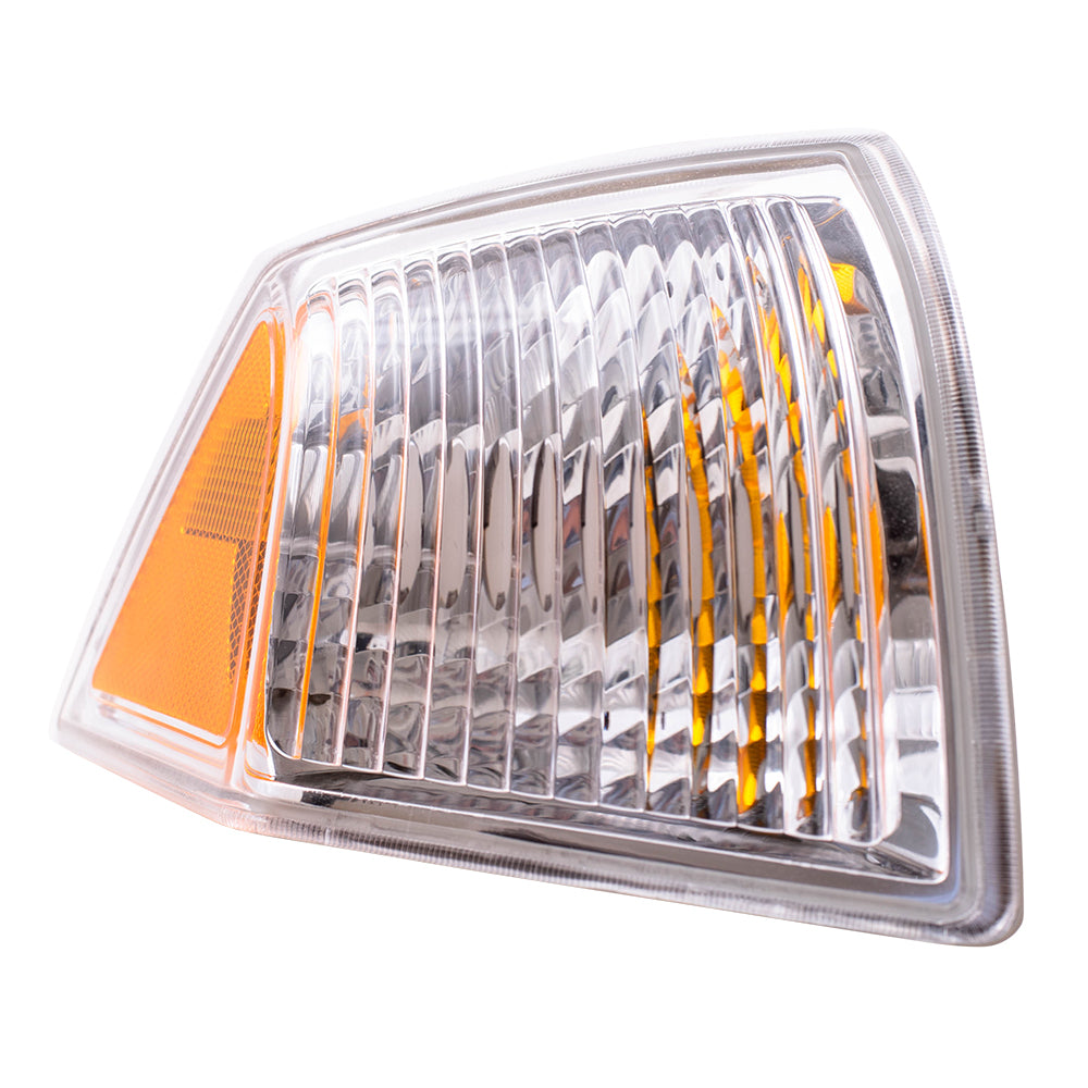 Brock Replacement Set Driver and Passenger Park Signal Corner Marker Lights Compatible with 2007-2010 Compass 68000683AB 68000682AB
