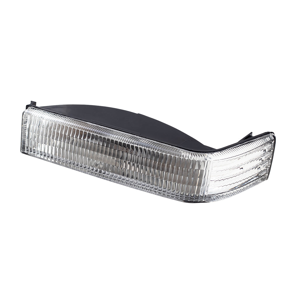 Brock Replacement Driver Park Signal Front Marker Light Compatible with 1997-1998 Grand Cherokee 56005099AB