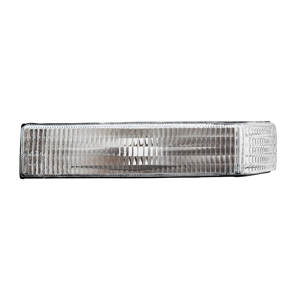 Brock Replacement Driver Park Signal Front Marker Light Compatible with 1997-1998 Grand Cherokee 56005099AB