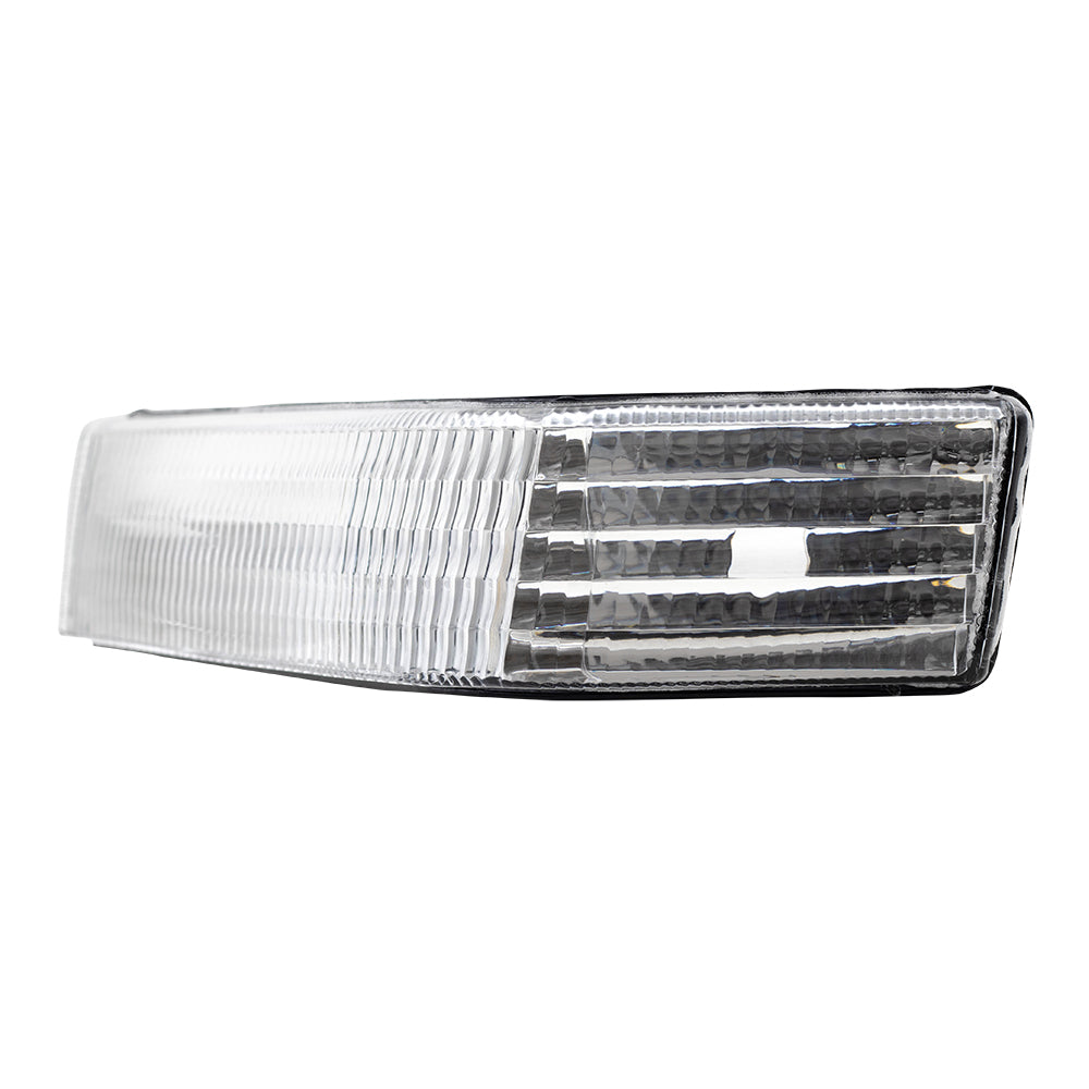 Brock Replacement Driver Park Signal Front Marker Light Compatible with 1997-1998 Grand Cherokee 56005099AB
