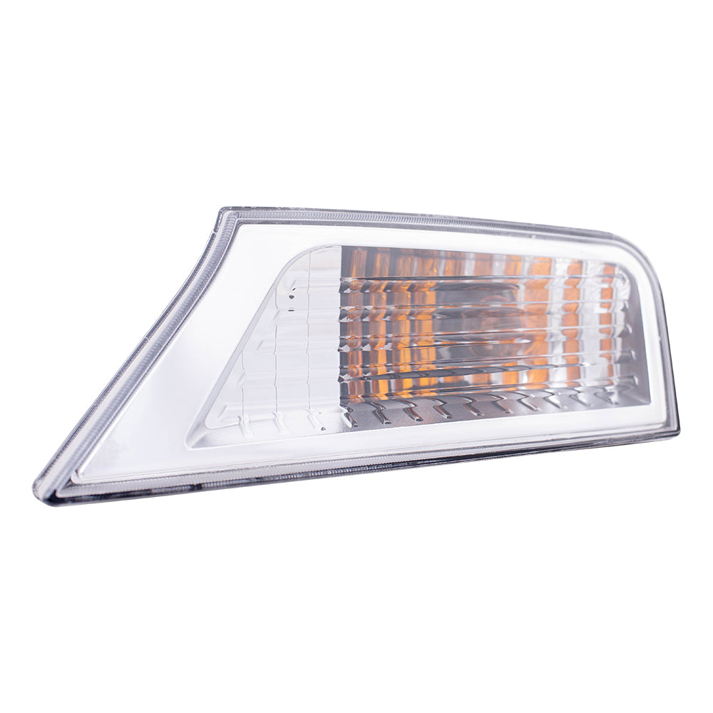 Brock Replacement Driver Park Signal Corner Marker Light Compatible with 2009-2012 Liberty 57010125AA