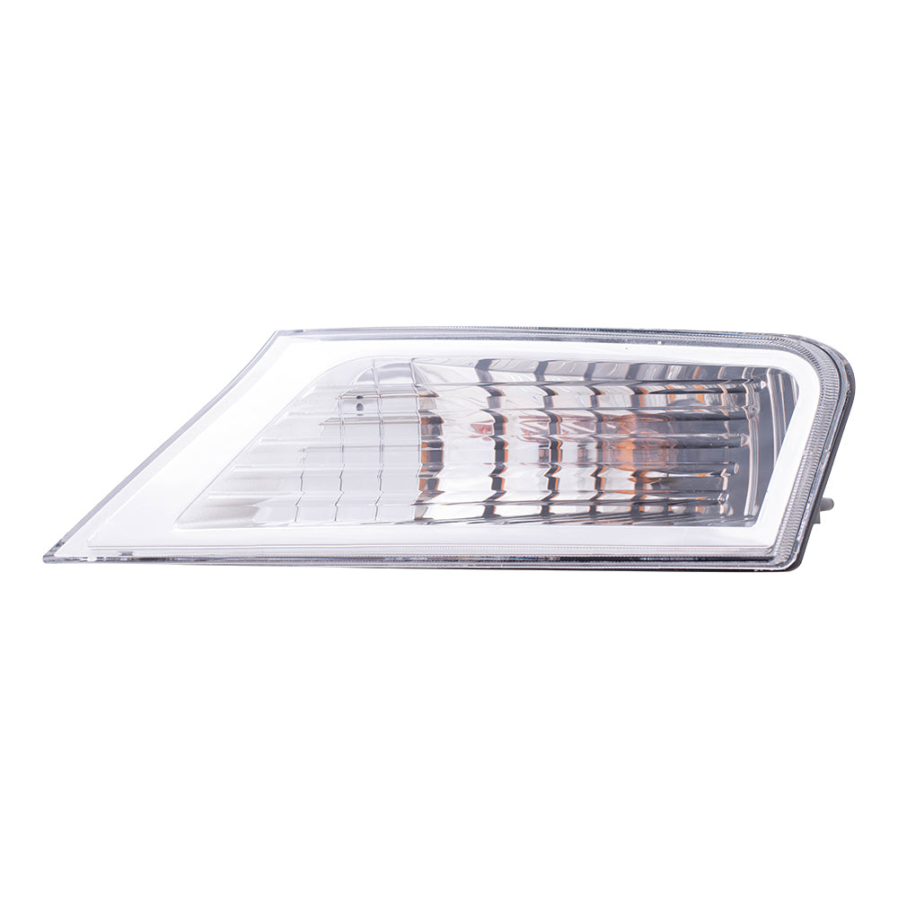 Brock Replacement Driver Park Signal Corner Marker Light Compatible with 2009-2012 Liberty 57010125AA