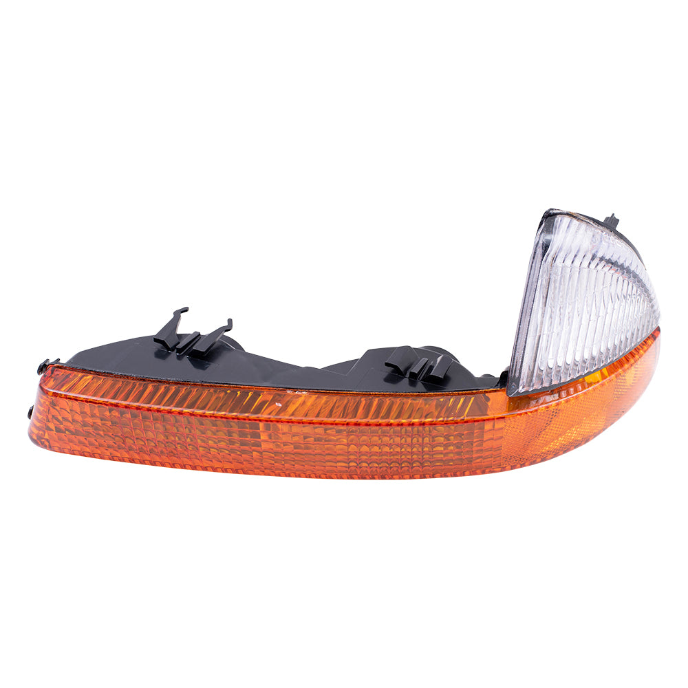 Brock Replacement Driver Park Signal Corner Marker Light Compatible with 1998-2004 Dakota 1998-2003 Durango 55055173AD