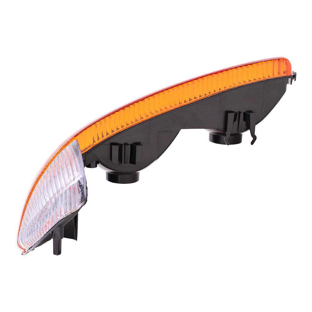 Brock Replacement Driver Park Signal Corner Marker Light Compatible with 1998-2004 Dakota 1998-2003 Durango 55055173AD