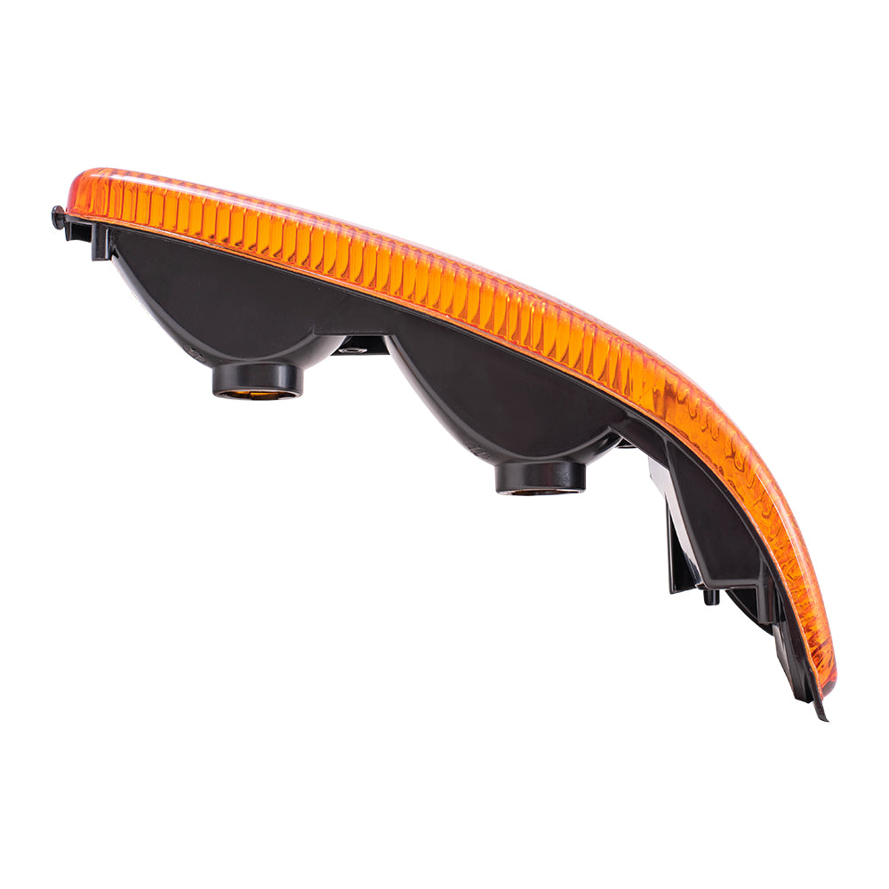 Brock Replacement Driver Park Signal Corner Marker Light Compatible with 1998-2004 Dakota 1998-2003 Durango 55055173AD