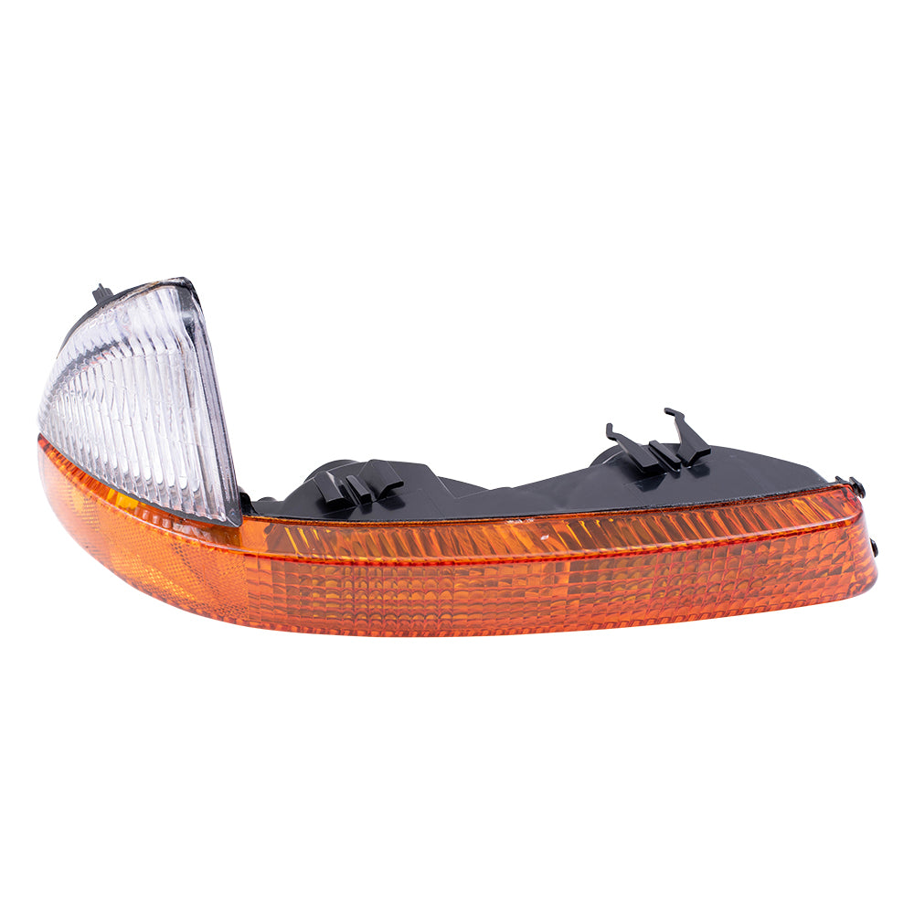 Brock Replacement Passenger Park Signal Corner Marker Light Compatible with 1998-2004 Dakota 1998-2003 Durango 55055172AD