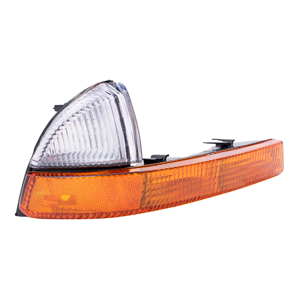 Brock Replacement Passenger Park Signal Corner Marker Light Compatible with 1998-2004 Dakota 1998-2003 Durango 55055172AD