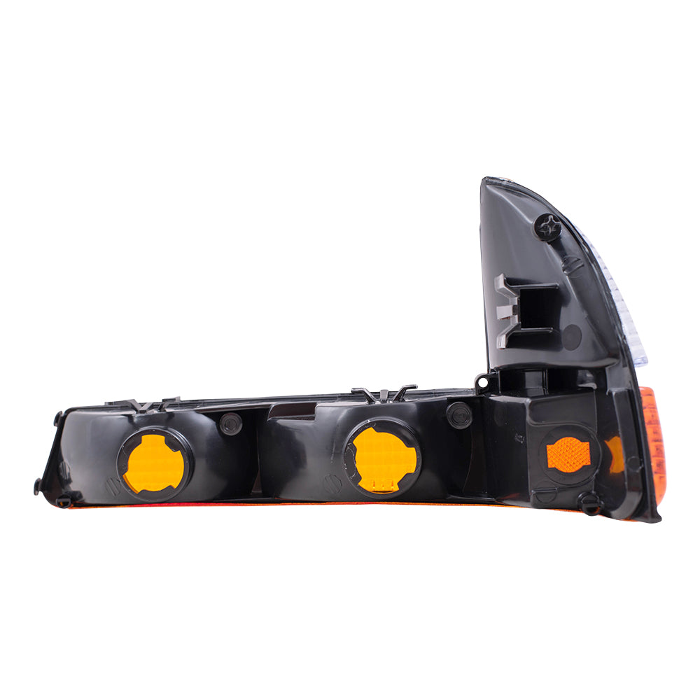 Brock Replacement Passenger Park Signal Corner Marker Light Compatible with 1998-2004 Dakota 1998-2003 Durango 55055172AD