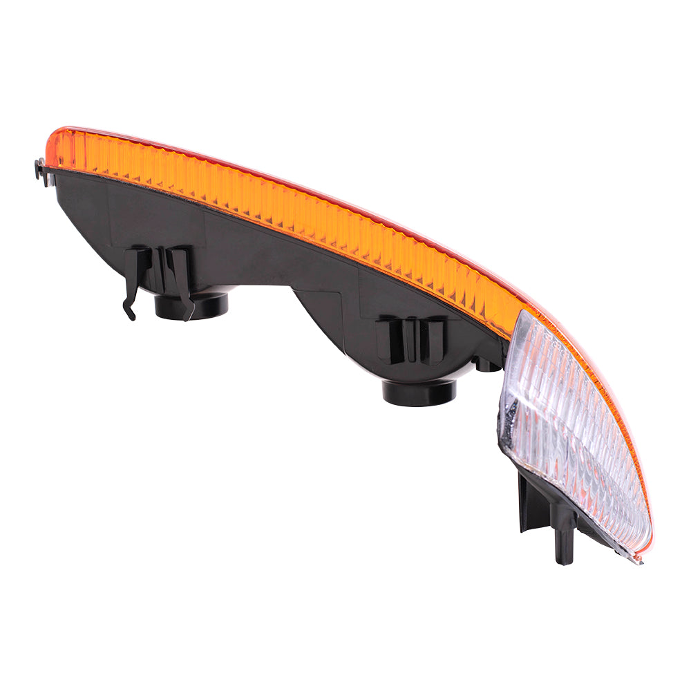 Brock Replacement Passenger Park Signal Corner Marker Light Compatible with 1998-2004 Dakota 1998-2003 Durango 55055172AD