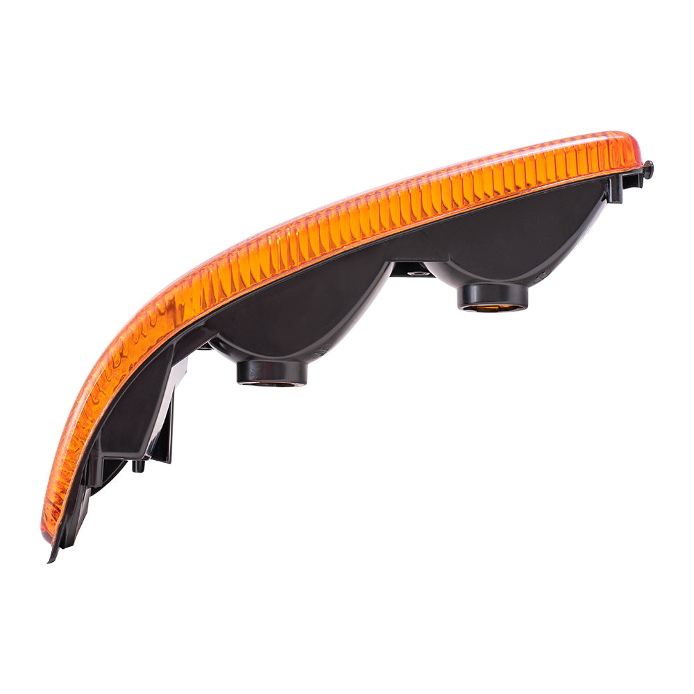 Brock Replacement Passenger Park Signal Corner Marker Light Compatible with 1998-2004 Dakota 1998-2003 Durango 55055172AD