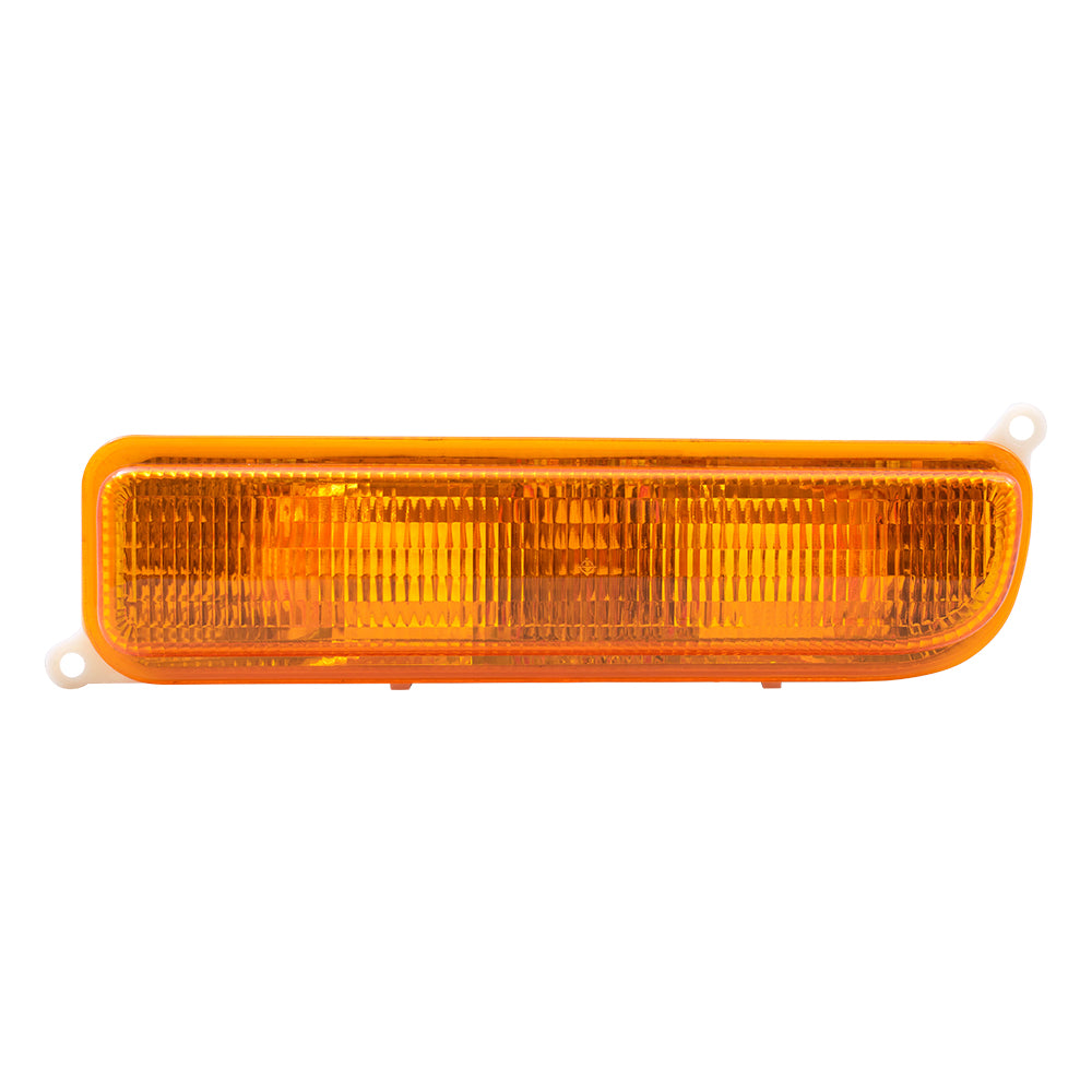 Brock Replacement Driver Park Signal Front Mounted Light Compatible with 1997-2001 Cherokee 55055143