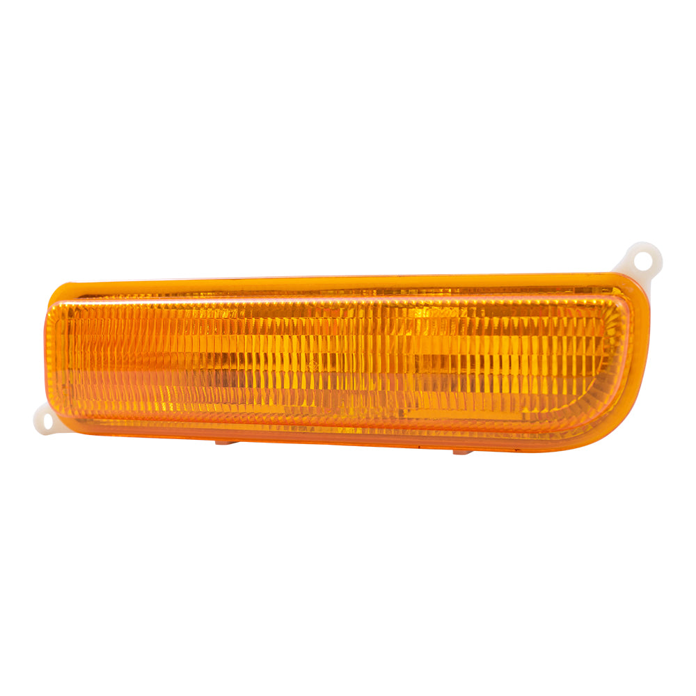 Brock Replacement Driver Park Signal Front Mounted Light Compatible with 1997-2001 Cherokee 55055143