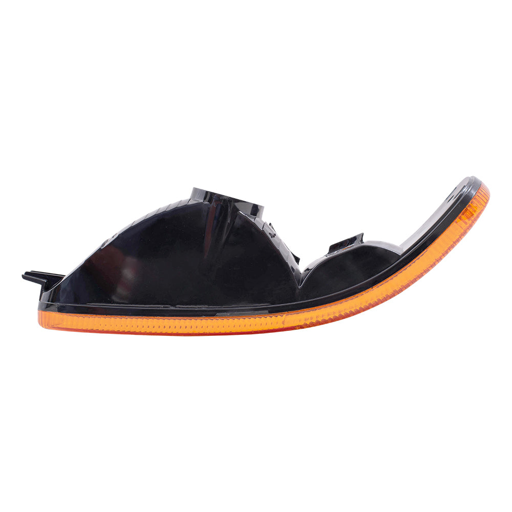 Brock Replacement Passenger Park Signal Side Marker Light Compatible with 2002-2004 Liberty 55155910AC