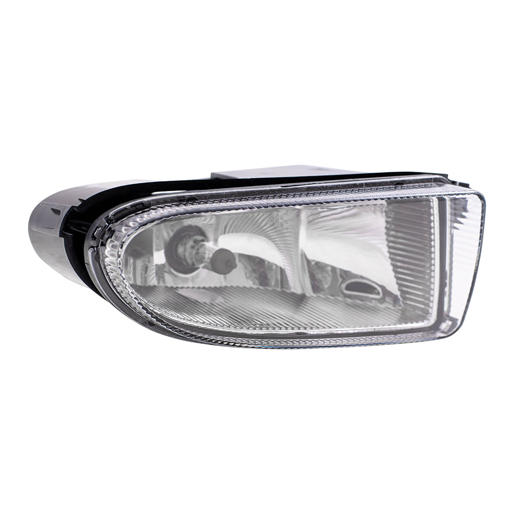 Brock Replacement Passengers Fog Light Compatible with 2001-2005 PT Cruiser 5288796AD