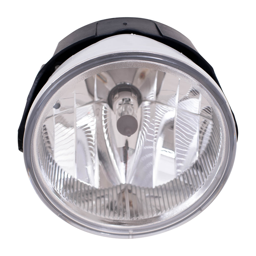 Brock Replacement Fog Light Lamp Compatible with 2004 Grand Cherokee 55156733AC
