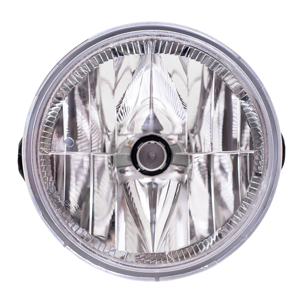 Brock Replacement Fog Light Lamp Compatible with 2004 Grand Cherokee 55156733AC