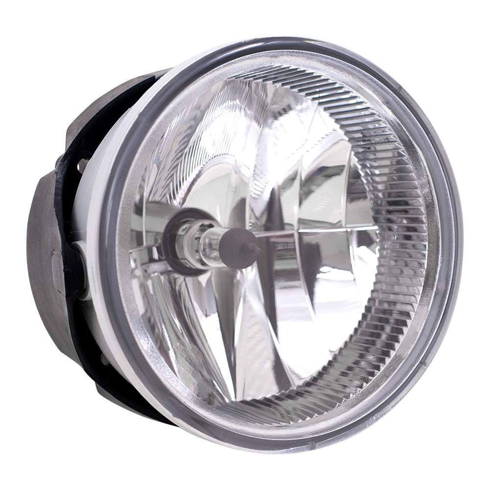 Brock Replacement Fog Light Lamp Compatible with 2004 Grand Cherokee 55156733AC